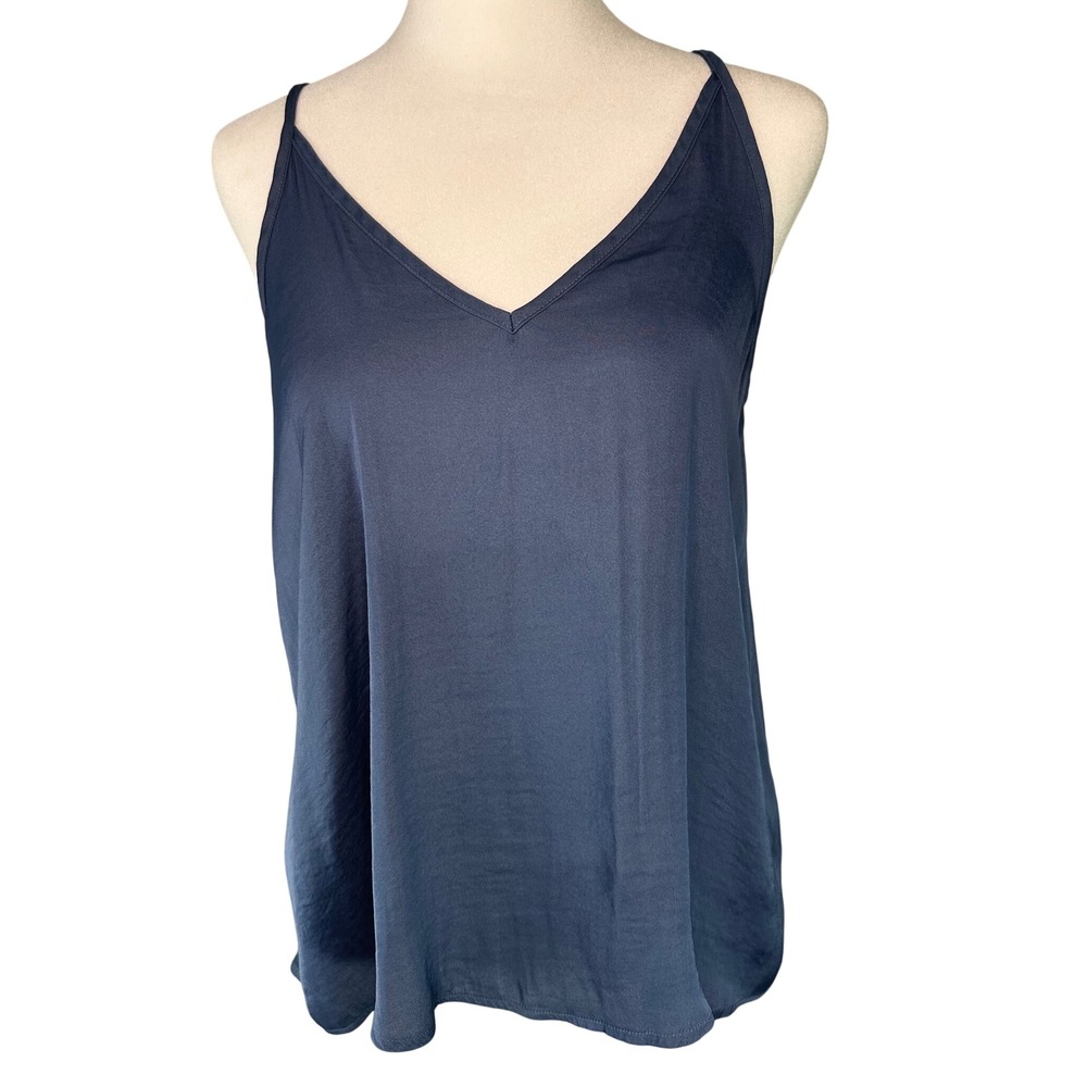 Van Winkle & Co Women's Blue Tank Top Size Small